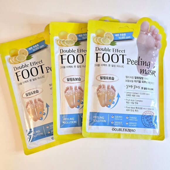 💅 K-Beauty Foot Mask - Exfoliating Foot Peeling Mask Treatment (New, Sealed) - Picture 2 of 6